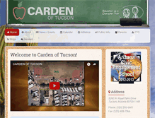 Tablet Screenshot of cardenoftucson.org